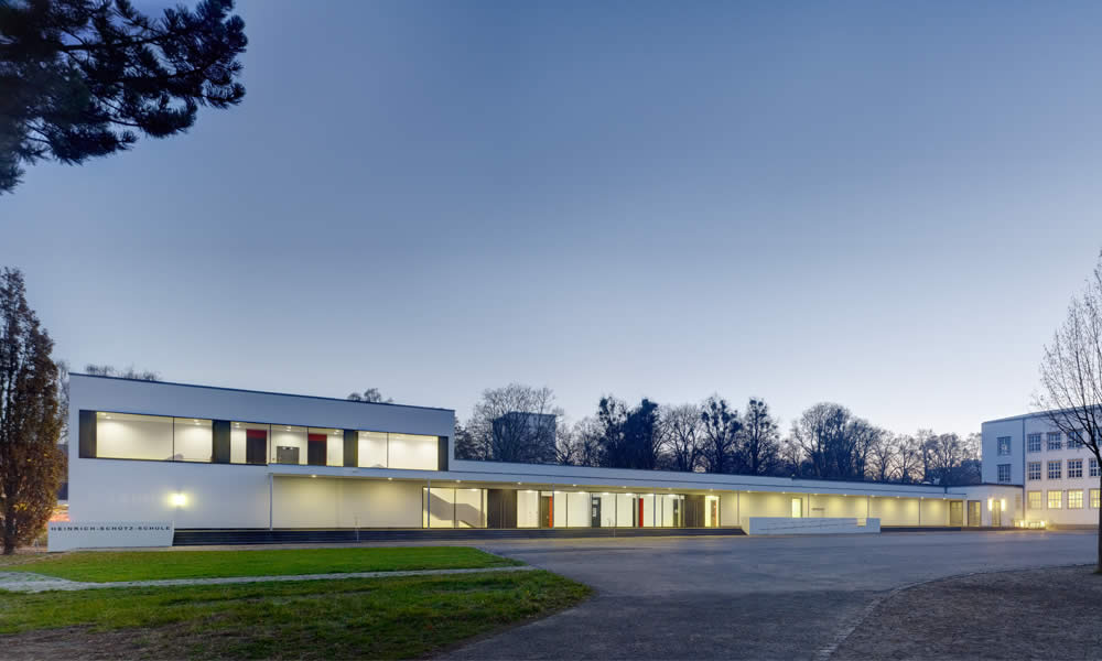 Heinrich-Schütz-Schule Kassel - BDA-Preis ‘Ausgezeichnete Architektur in Hessen - Simon-Louis-du-Ry-Plakette 2013‘ + NIKE 2016 Shortlist, Foto: C. Meyer