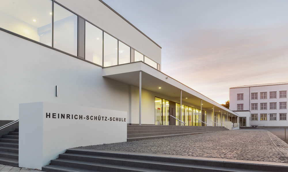 Heinrich-Schütz-Schule Kassel - BDA-Preis ‘Ausgezeichnete Architektur in Hessen - Simon-Louis-du-Ry-Plakette 2013‘ + NIKE 2016 Shortlist, Foto: C. Meyer